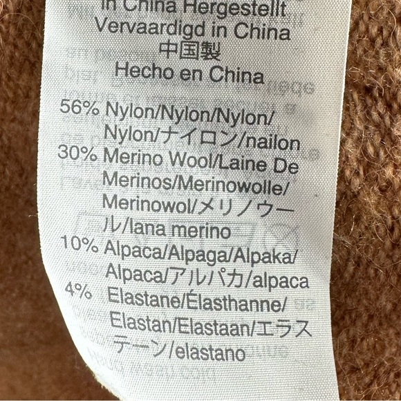 Madewell Women’s Cozy Walker Cardigan Size Small Timber Tan Brown - Picture 5 of 6